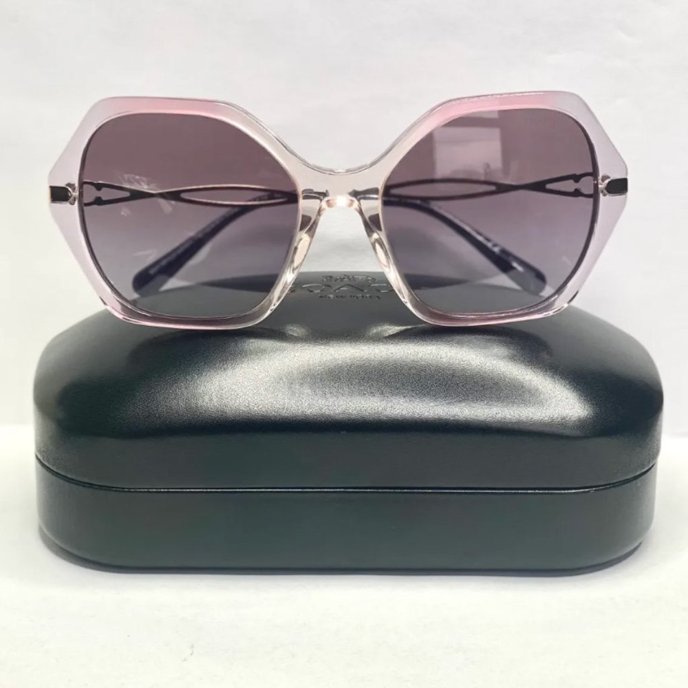 VIOLET PEACH COACH SUNGLASSES